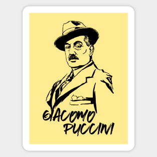 Giacomo Puccini Sticker